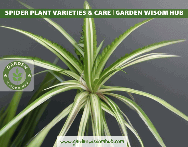 6 Types Of Spider Plants Exploring The Most Common Top Varieties